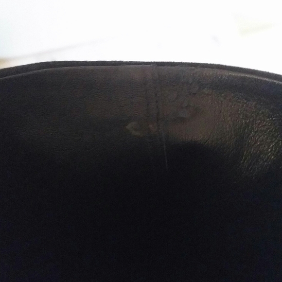 DOLCE + GABBANA - luxe silky soft black suede logo - Picture 12 of 12
